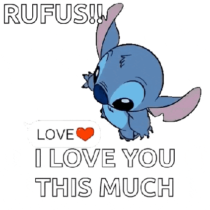 Love You Too Stitch GIF