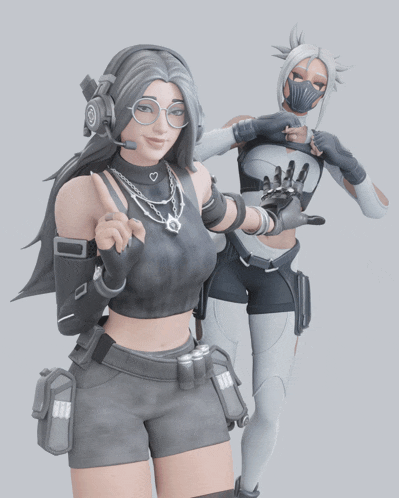 Mackenzie Fortnite Hush Fortnite GIF