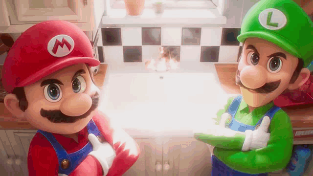 Mario Luigi GIF