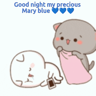 Mary Blue GIF