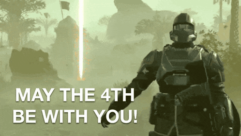 May The 4th Be With You GIF