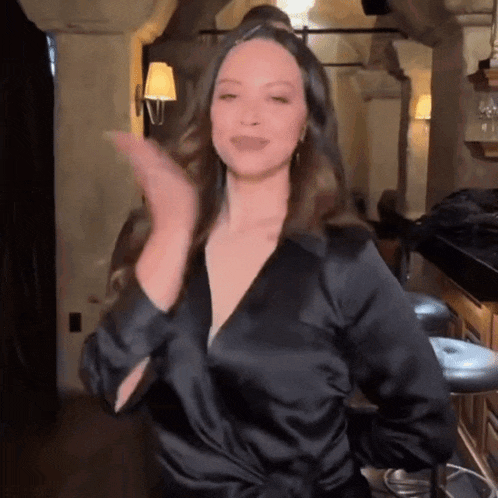 Melissa O'neil Kiss GIF