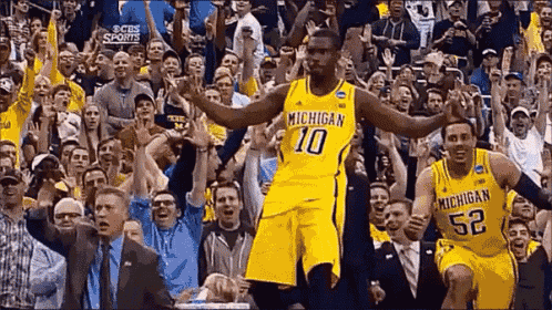 Michigan Basketball GIF
