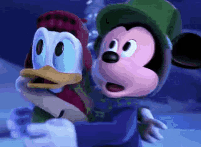 Mickey Mouse Donald Duck GIF