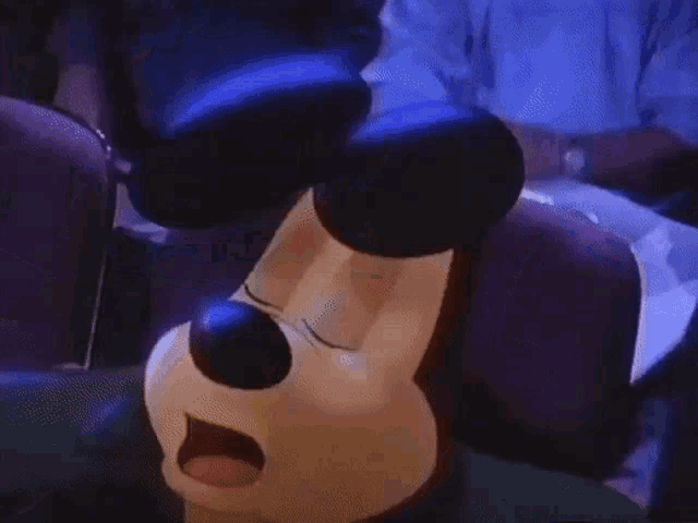 Mickey Mouse Scared GIF