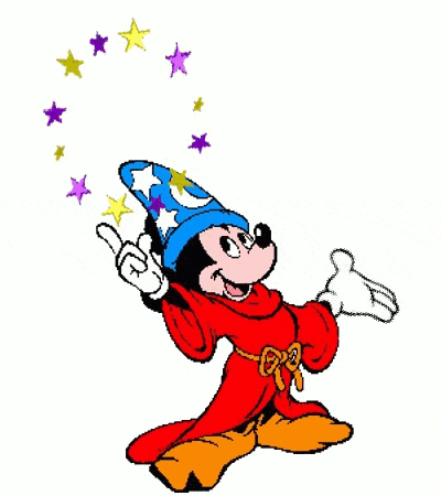 Mickey Mouse Wizard GIF
