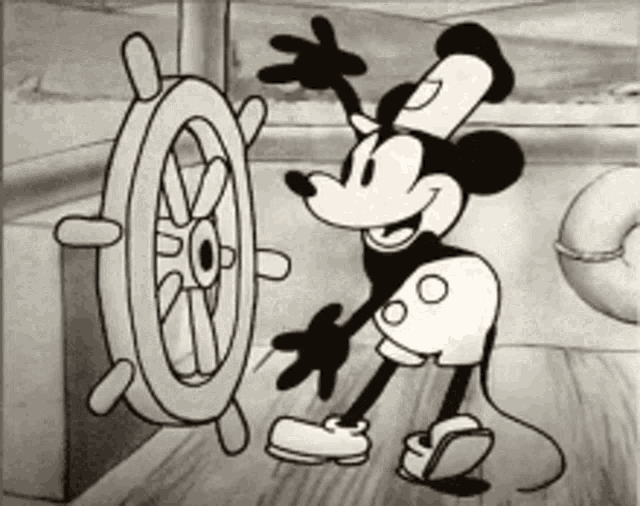 Minnie And Mickey Mouse GIF