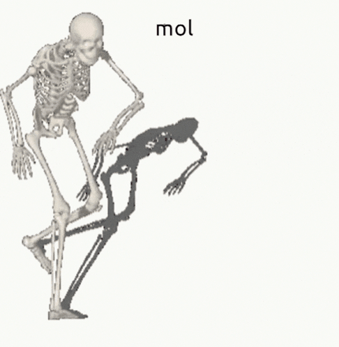 Mol Skeleton GIF