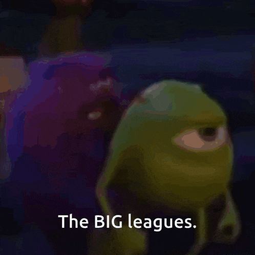 Monsters University The Big Leagues GIF