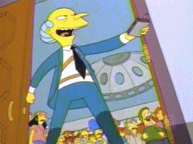 Mr Burns Simpsons GIF