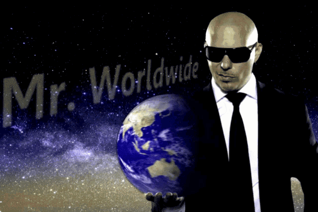 Mr Worldwide GIF