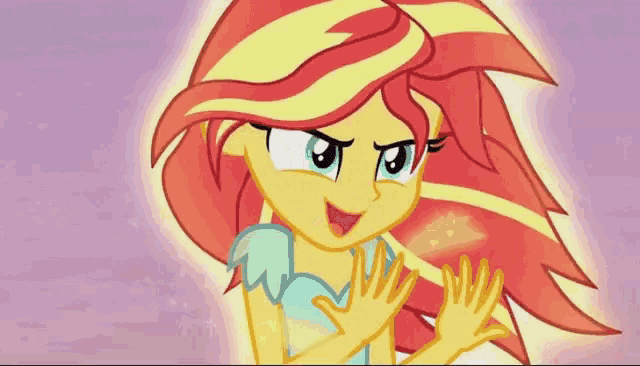 My Little Pony Friendship Is Magic Sunset Shimmer GIF