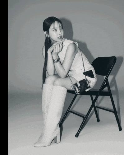 Nayeon Thinking Ezgif Nayeon Sit GIF