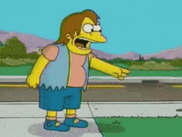 Nelson Muntz GIF