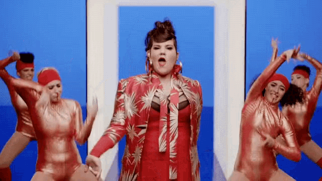 Netta Singing GIF