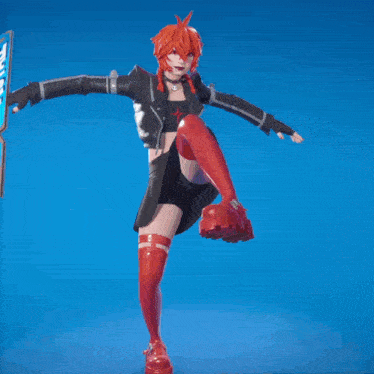 Nix Scarlet Nix Fortnite GIF