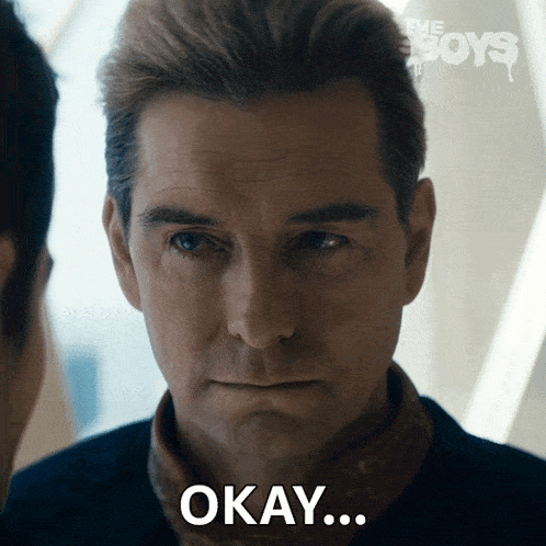 Okay Homelander GIF