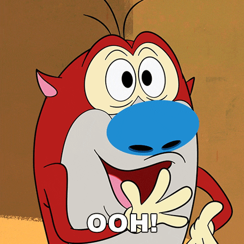 Ooh Stimpy GIF