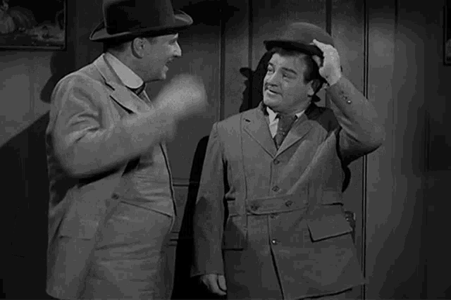Ouch Lou Costello GIF