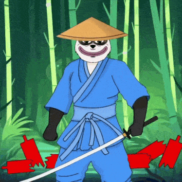 Panda Bamboo GIF