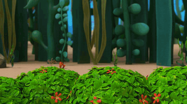 Peeking Patrick Star GIF