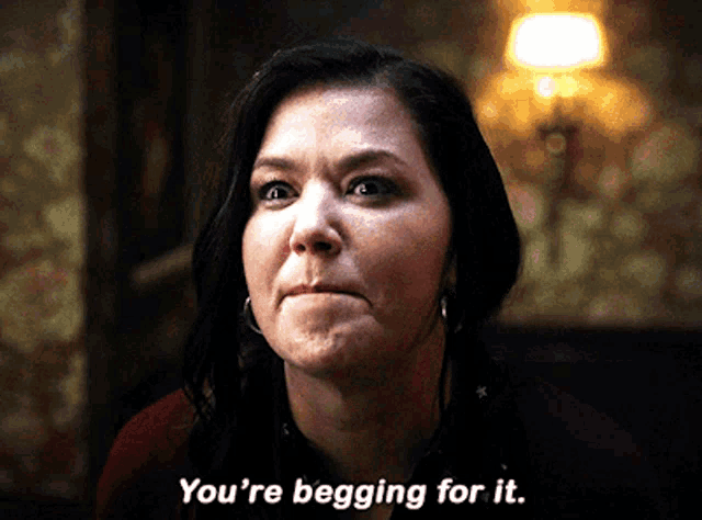 Peggy O'Connor You're Begging For It GIF