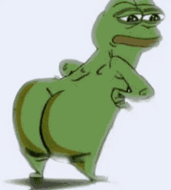 Pepe Butt GIF