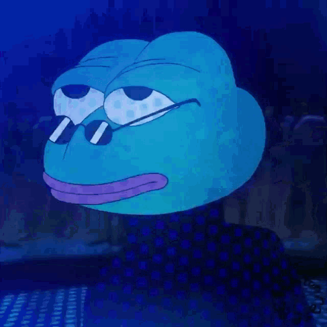 Pepe The Frog Nodding Head GIF