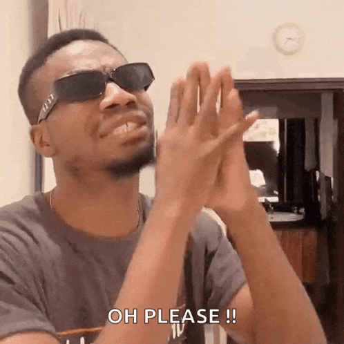 Praying Josh Alfred GIF