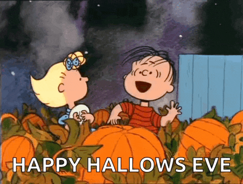 Pumpkin Charlie Brown GIF