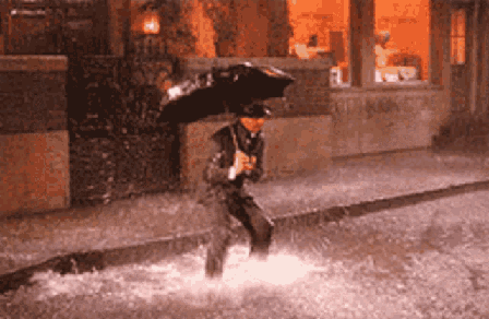 Rain Umbrella GIF