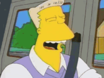 Rainier Wolfcastle Simpsons GIF