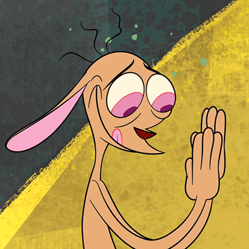 Ready To Dig In Ren GIF