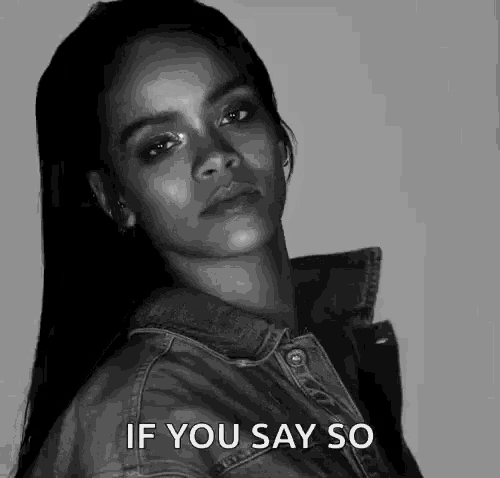 Rihanna Eyeroll GIF