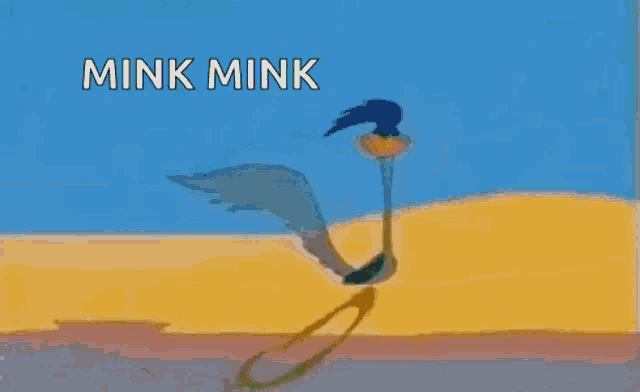 Road Runner Mink GIF