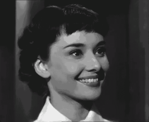 Roman Holiday Audrey Hepburn GIF