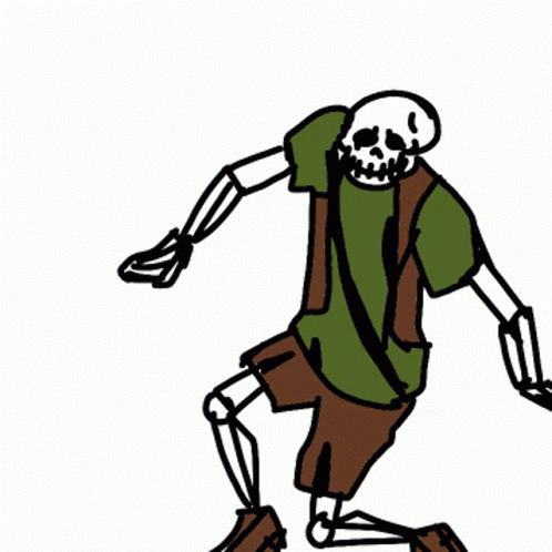 Ross Skeleton GIF
