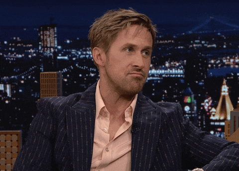 Ryan Gosling Thumbs Down GIF
