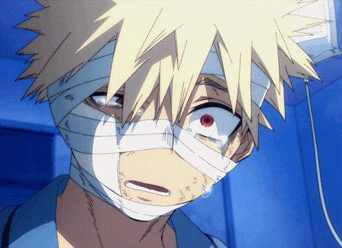Sad Anime Boy Crying GIF
