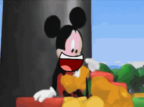Sad Mickey GIF