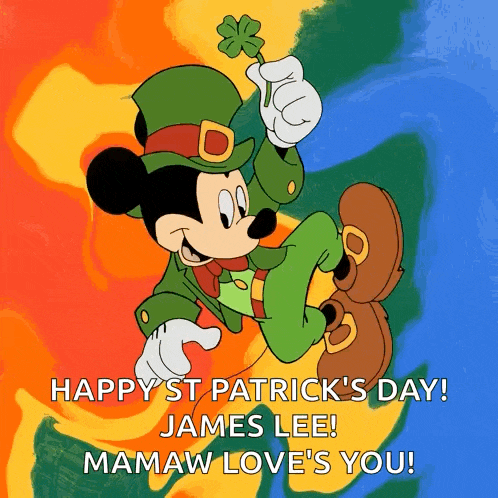 Saint Patricks Day March GIF