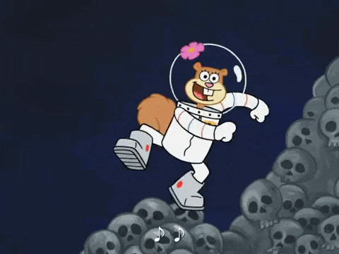 Sandy Cheeks Dancing GIF