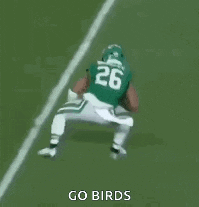 Saquon Backwards Hurdle GIF