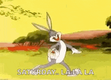 Saturday Bugs Bunny GIF