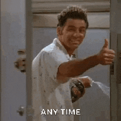 Seinfeld Kramer GIF