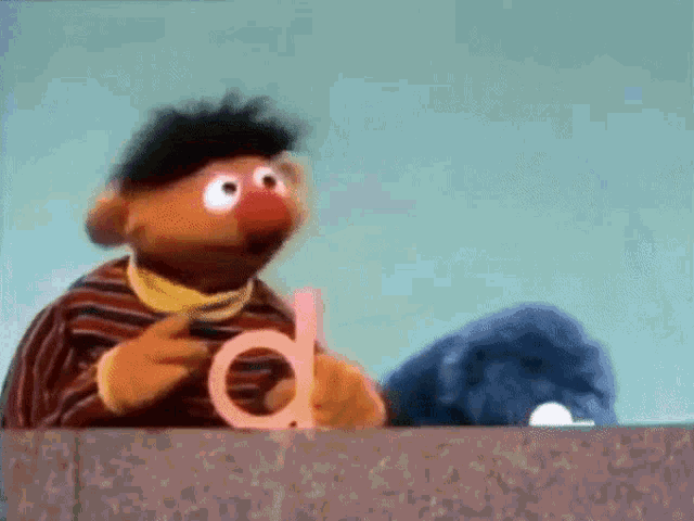 Sesame Street Ernie GIF