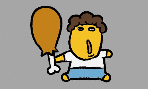 Shedletsky Eating Chicken Gif