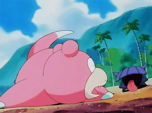 Shellder Slowpoke GIF