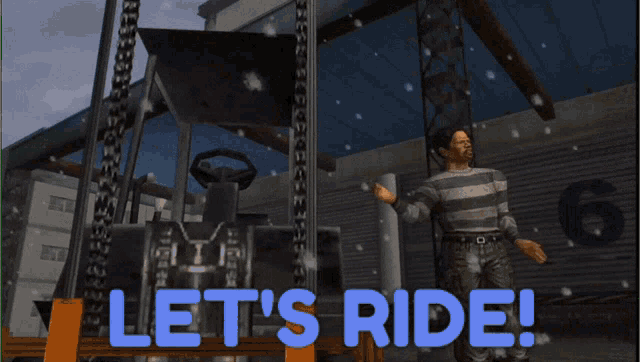 Shenmue Lets Ride GIF