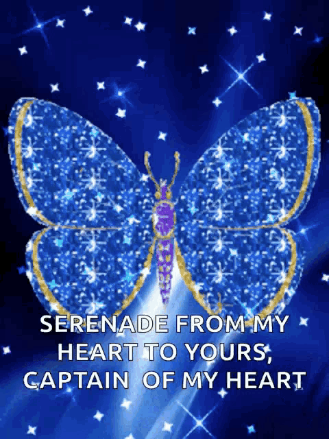 Shimmering Butterfly GIF